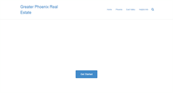 Desktop Screenshot of greaterphoenixrealestate.org